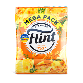 Сухарі Flint Сир 110г