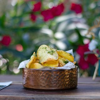 Пържени картофки с Копър и чесън (160г)