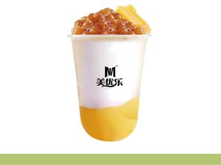 Thé Au Lait Avec Noix De Coco Et Gelée