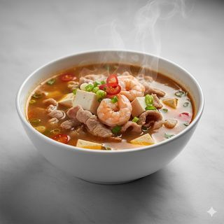 52 - Zuppa tre sapori 三鲜汤