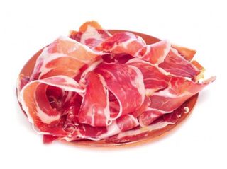 Bandeja de jamón ibérico loncheado (ración)