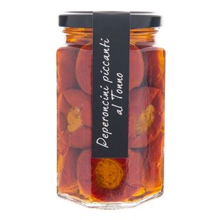 Casina Rossa - Peperoncini Piccanti Farciti al Tonno 280g