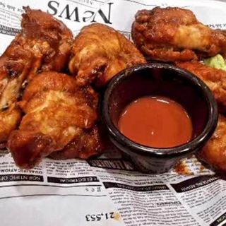 Tapa de alitas fritas