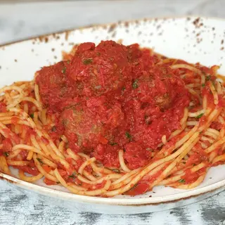 Spaghetti Meatballs