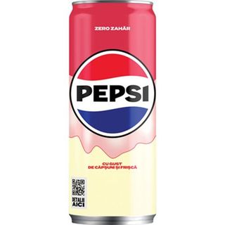 Pepsi cu gust de Căpșuni și Frișcă 