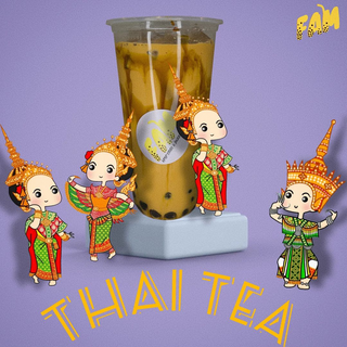 Thai milk tea