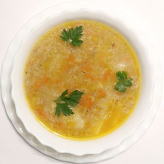 Суп дня з м`ясом (300г)