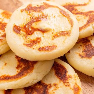 Arepa con Perico