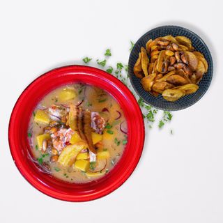 Ceviche De Camarones Con Mango Y Maracuyá