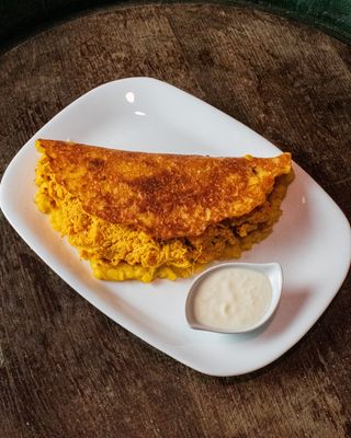 Cachapa De Pollo Mechado