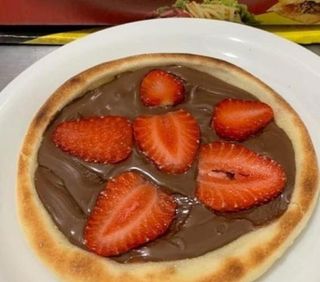 Nutella com Morango