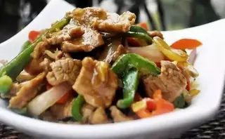 50. Cerdo con verduras