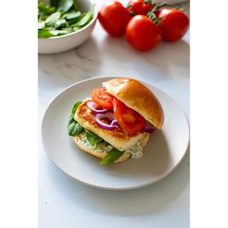 Crispy Hallooumi Burger