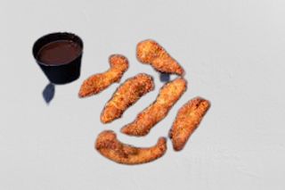 Ración De Finger De Pollo Con Su Salsa Barbacoa