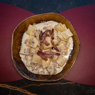 VONGOLE E BOTTARGA