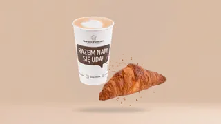 Croissant + kawa