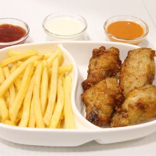 Chicken Wings com Batata