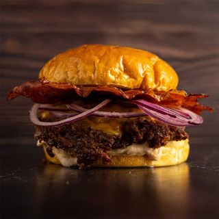 Grilled Mustard Burger