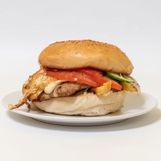 Телешки хамбургер