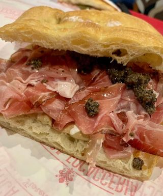 N.10 Speck, burrata affumicata, crema di porcini