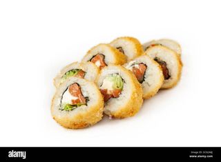 Tempura clásico salmón con aguacate