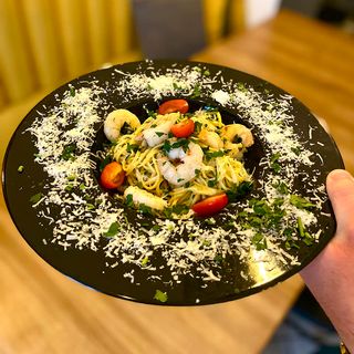 Aglio e olio di Gamberi