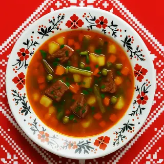 Ciorbă țărănească de văcuță