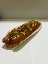 Hot Dog Oignon & Cornichons