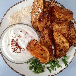 Գյուղական կարտոֆիլ պարմեզանով  (պատրաստվում է 25 րոպեում )