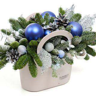 Кашпо-сумочка "Виконання бажань!" (з гірляндою) 