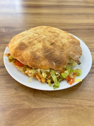 Shawarma in bread