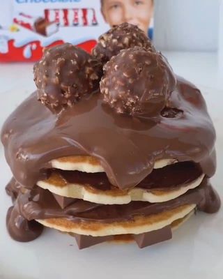 Pancake Ferrero Rocher