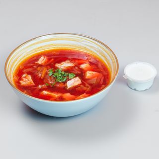 Borš sa kiselom pavlakom