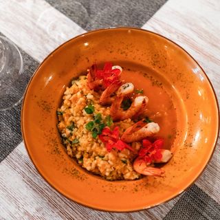 Risoto de Camarão