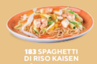Spaghetti di riso kaisen