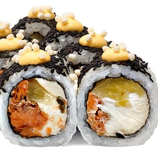 Рол ананас-печений лосось (235г)