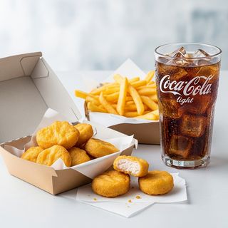 Nuggets 4 pezzi - menù