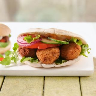 Panino falafel menù