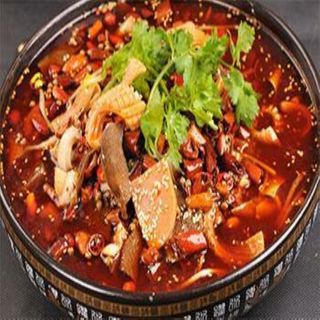 MaoXuewang bollito con interiore(sangue di maiale/trippa/intestino)