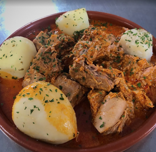 Conejo Salmorejo (Ración)