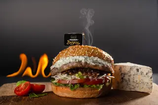 Blue Cheeseburger