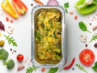 Запеканка с курицей