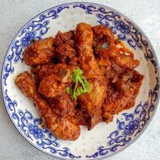 Kuku 1/4 deep fry