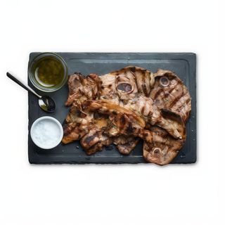 Costilla de ternasco a la brasa (350 g.)