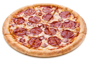 Pizza de salami (33 cm.)