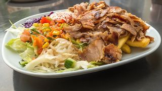 Menú Plato De Kebab