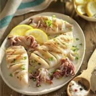 Plato Calamares A La Plancha