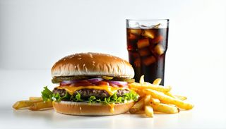 Menù doppio hamburger