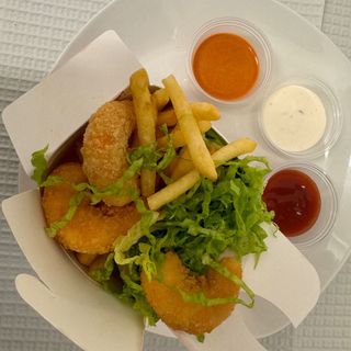 Menu camarão love box