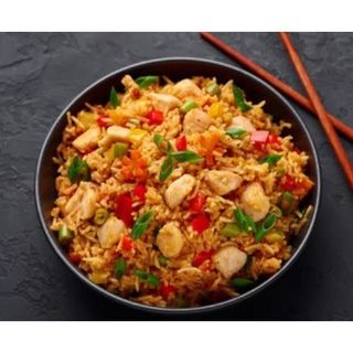 Arroz Frito Con Pollo  